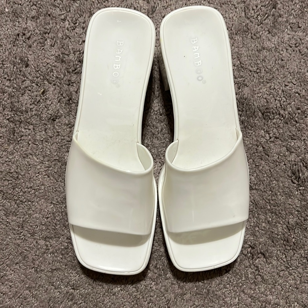 White heels